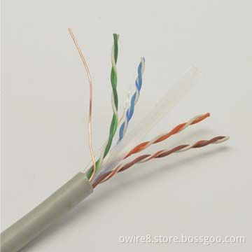 23AWG Copper FTP Cat6 Cable, Pass Fluke Test 100m, Box 1,000ft